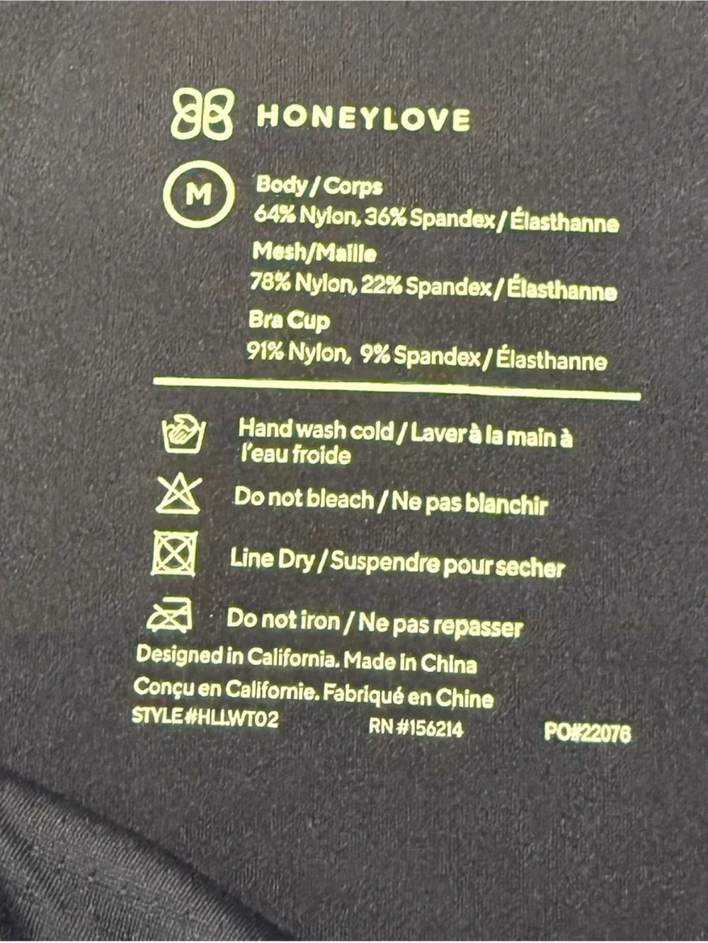 Honeylove Liftwear Tank Smoothing Wire Free Navy